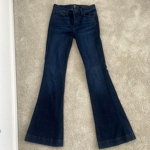 7 for all man kind flare jeans